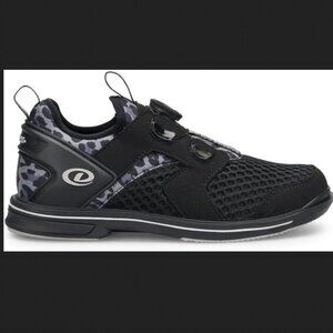 Dexter Women's DexLite Pro BOA Black/Grey Leopard Right Hand Bowling Shoes 6 M